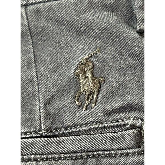 Polo Ralph Lauren Shorts Mens W34 Stretch Classic Fit Navy Blue Chino Golf - Picture 14 of 14